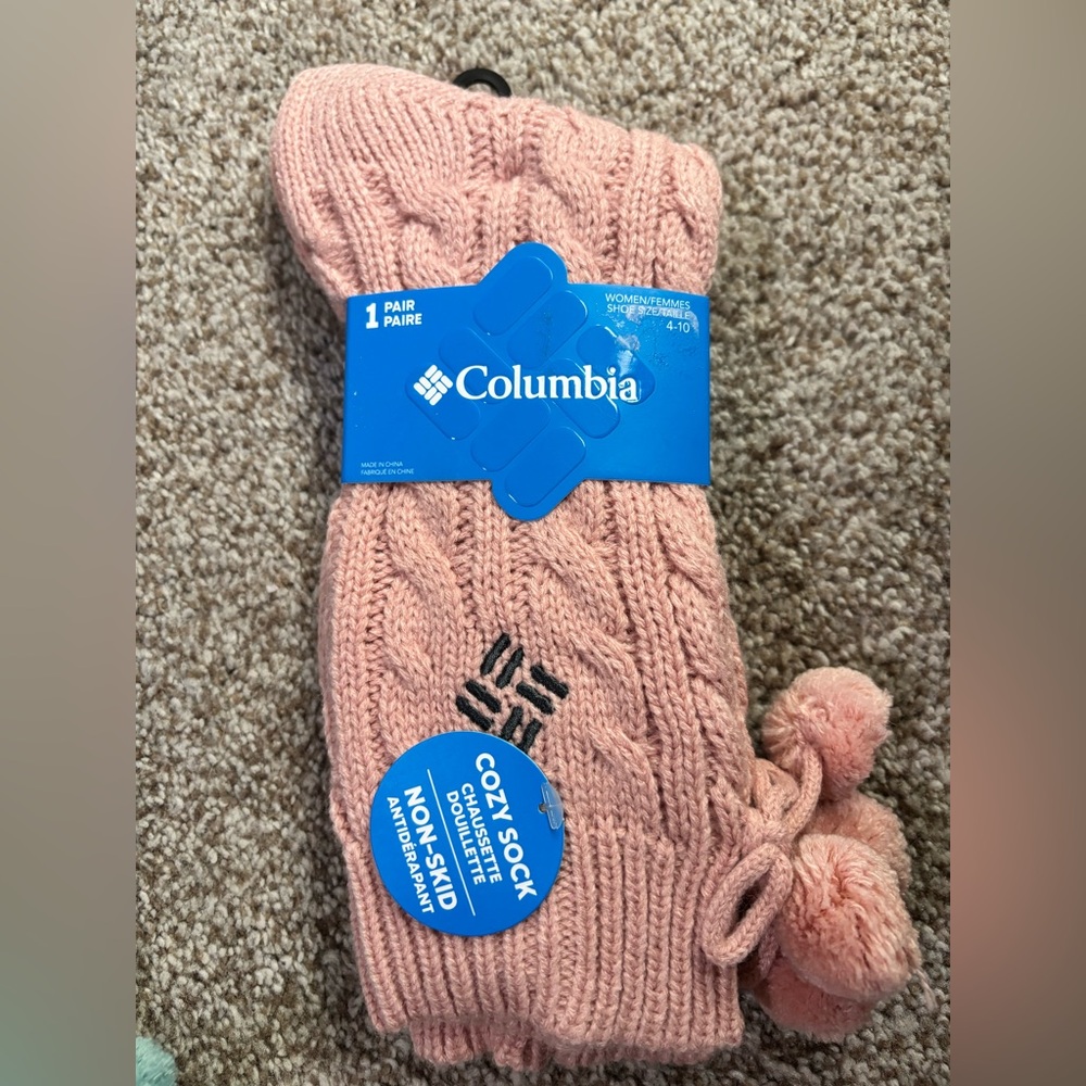 Columbia Women's Non-Skid Cozy Sock